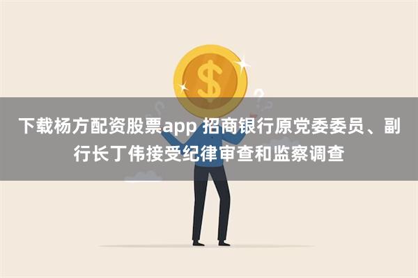 下载杨方配资股票app 招商银行原党委委员、副行长丁伟接