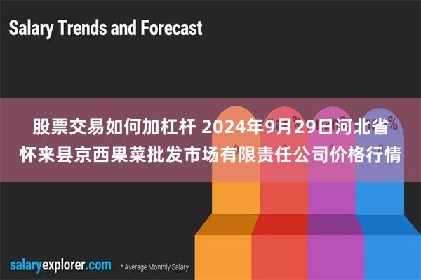 股票交易如何加杠杆 2024年9月29日河北省怀来县京西