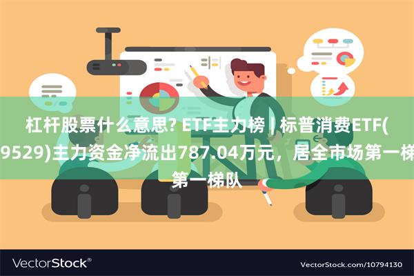 杠杆股票什么意思? ETF主力榜 | 标普消费ETF(159529)主力资金净流出787.04万元，居全市场第一梯队