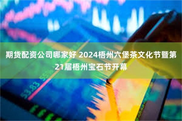 期货配资公司哪家好 2024梧州六堡茶文化节暨第21届梧州宝石节开幕